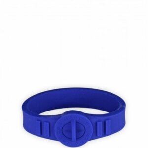 Marc by Marc Jacobs Mineral Blue Silicone Rubber Standard Turnlock Bracelet